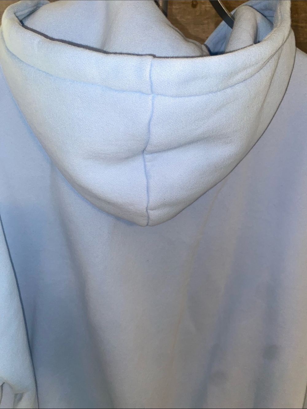 Women's Comfrt Light blue Zip-Up Hoodie Jacket - Picture 6 of 8